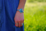 Gem and Turquoise Gold Vermeil Ring (6)