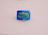 Turquoise Resin Ring (8.5)