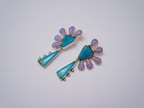 Kingman Turquoise Statement Earrings