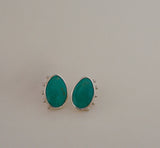 Kingman Turquoise Studs