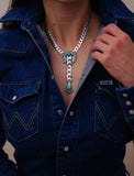 The Original MUD Turquoise Buckle Necklace