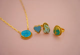 Turquoise & Heart Statement Ring (8)