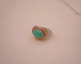 Turquoise Heart Ring (Size 7.5)