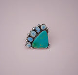Turquoise Cluster Ring (8)