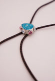 Kingman Turquoise and Crystal Bolo