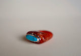 Turquoise Resin Ring (Size 7)