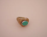 Turquoise Heart Ring (Size 7.5)