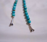 Beaded TEXAS Turquoise Bolo