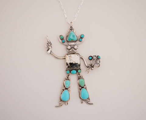 The White Buffalo Cowboy Statement Necklace