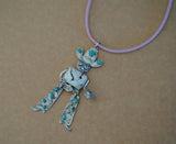 Turquoise Cowboy Statement Necklace