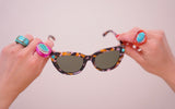 Turquoise Polarized Sunglasses