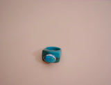 Turquoise Resin Ring (7.5)