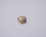 Turquoise Resin Ring (6.5)