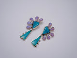 Kingman Turquoise Statement Earrings