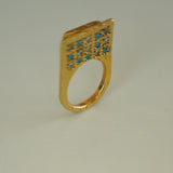 Gold Vermeil Ring (Size 7.5)