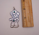 Cowboy and Cowgirl Pendents