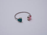The MUD Turquoise and Gem Cuff