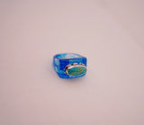 Turquoise Resin Ring (8.5)