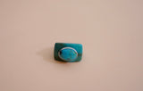 Turquoise Resin Ring (7.5)