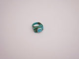 Turquoise Resin Ring (Size 7.5)