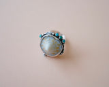 Seashell and Turquoise Ring (7)