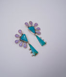Kingman Turquoise Statement Earrings