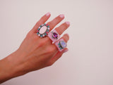 Crystal and Turquoise Resin Ring (8)