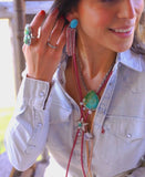 Gem and Turquoise Bolo