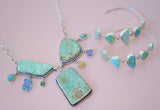 Statement Turquoise, Opal & Gem Necklace