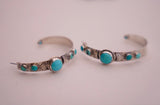 Kingman Turquoise Hoops