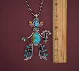 Turquoise Cowboy Statement Necklace