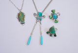 Turquoise Pendent (18”)