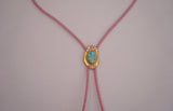 The Gold, Gem and Turquoise Bolo