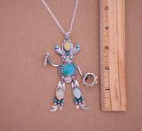 Turquoise Cowboy Statement Necklace