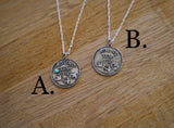 ROUND TOP Coin Necklace
