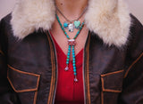 Gem and Kingman Turquoise Bolo