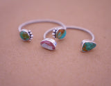 Royston Turquoise and Opal Cuff