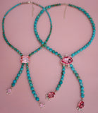 Gem and Kingman Turquoise Bolo