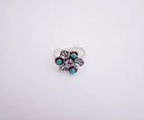 Handmade Flower Ring (Size 9)