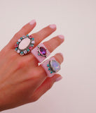 Crystal and Turquoise Resin Ring (8)