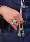 Kingman Turquoise TEXAS Ring (7)