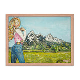 Mountain Mama Framed Print