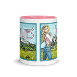 Mountain Mama Pink Mug