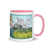 Mountain Mama Pink Mug