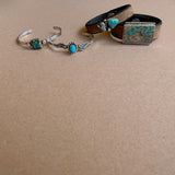 Carico Lake Turquoise and Buffalo Bracelet