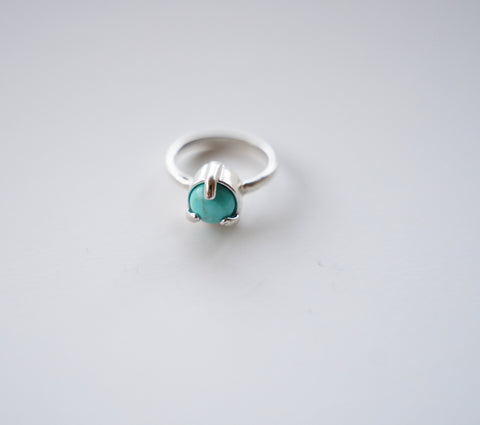 Kingman Turquoise Ring (Size 7.5)