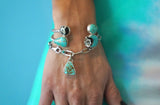 Turquoise Bulky Chain Bracelet