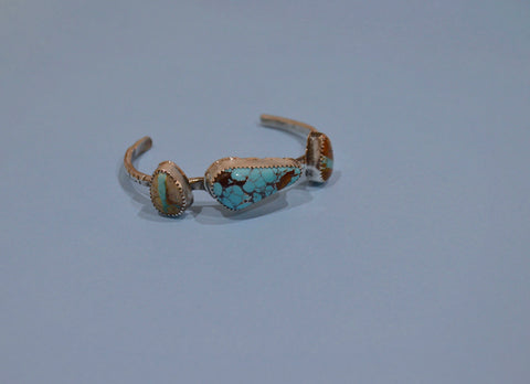 Rustic Royston Turquoise Cuff