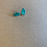 Large Kingman Turquoise Studs