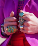 Royston Turquoise Garden Ring (8.5)